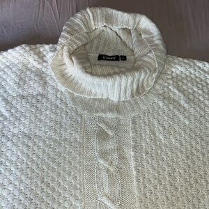 Elements glitter crème knitted sweater